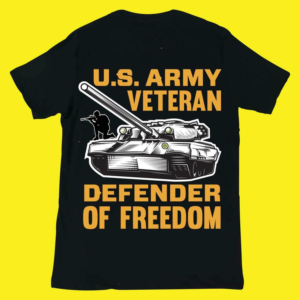 veteranos dia impressionante camiseta Projeto para impressão vetor
