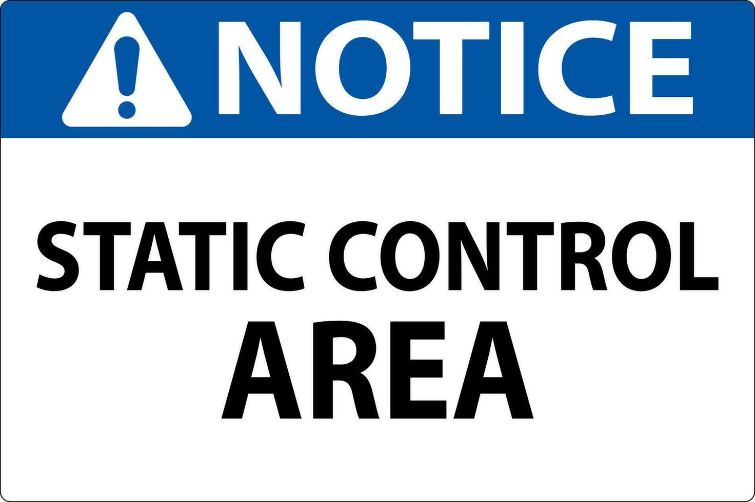 aviso prévio placa estático ao controle área vetor