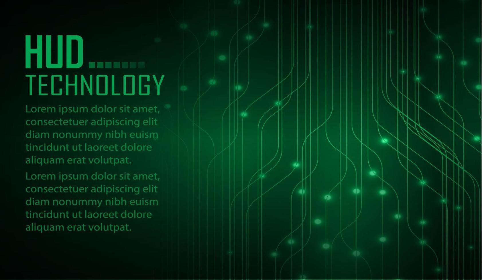 fundo de conceito de tecnologia futura de circuito cibernético vetor