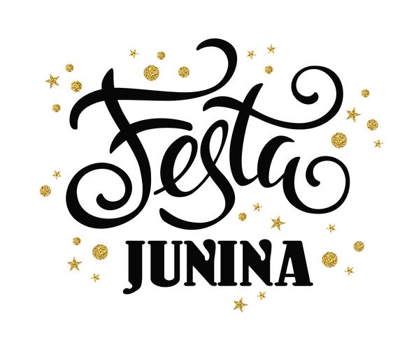 Feriado da América Latina, a festa junina do Brasil. vetor