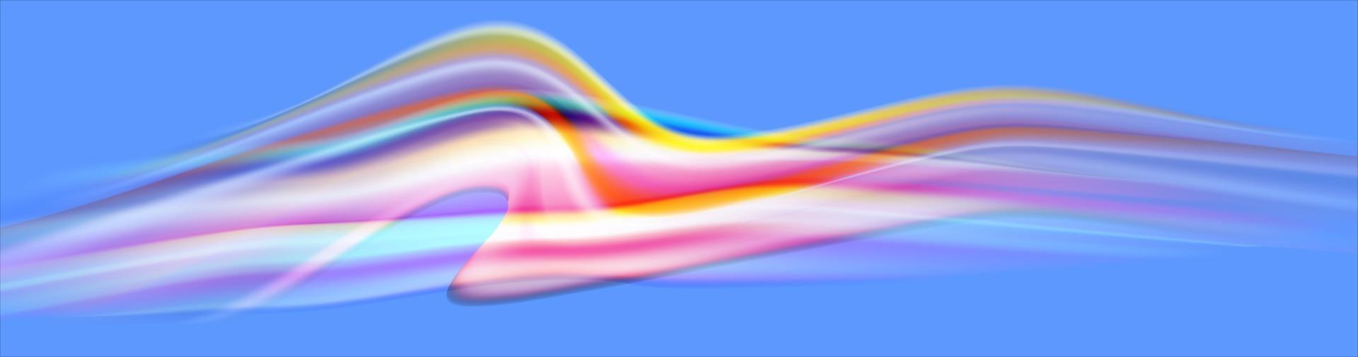 fundo de banner abstrato líquido de fluxo colorido vetor