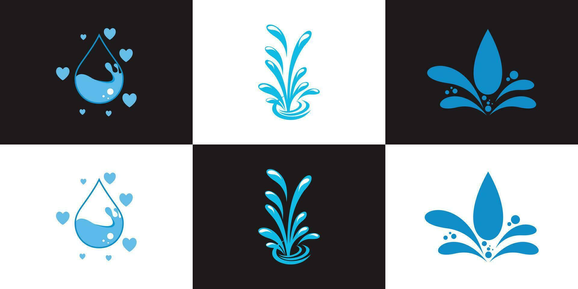 conjunto limpar \ limpo logotipo Projeto com único estilo conceito Prêmio vetor