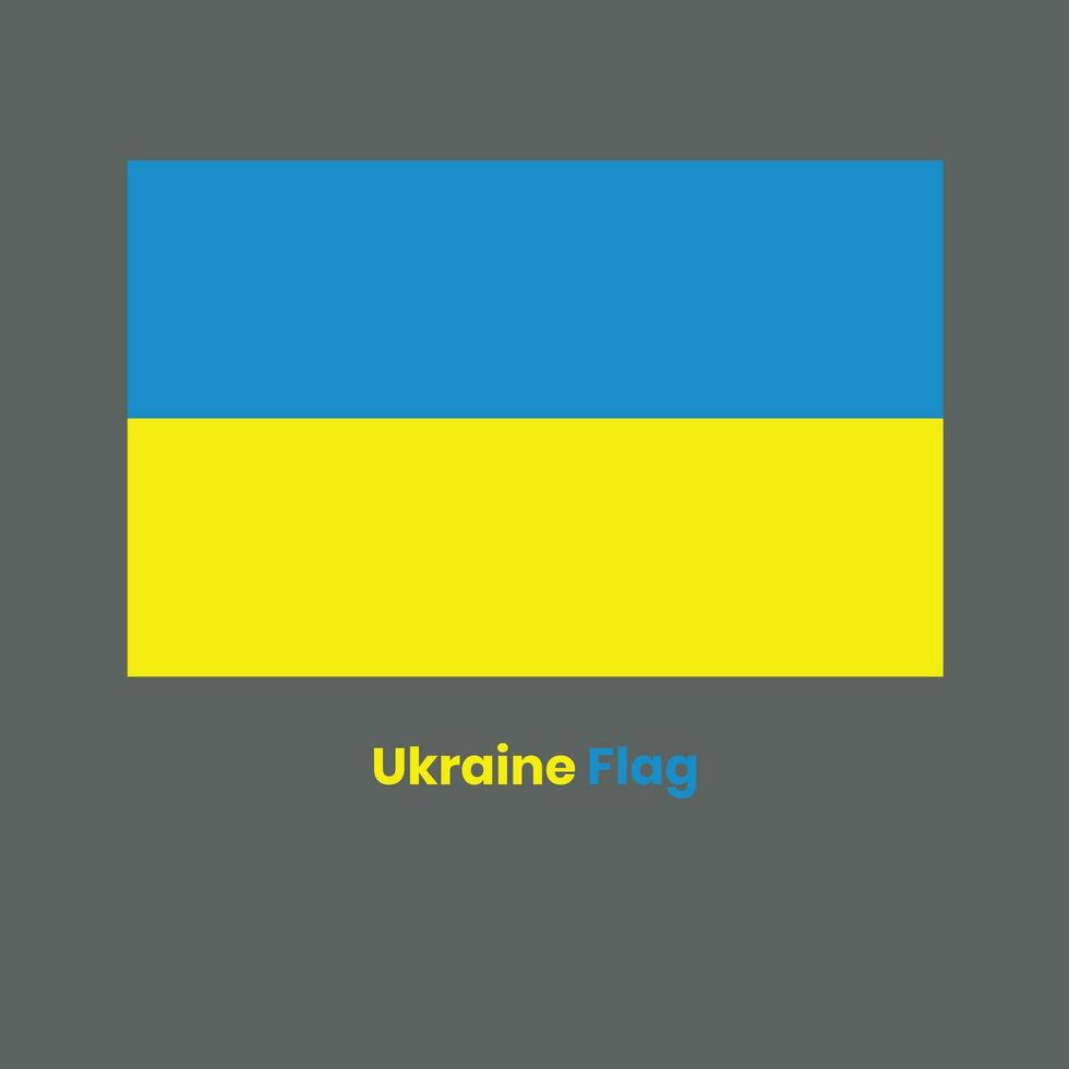 a Ucrânia bandeira vetor