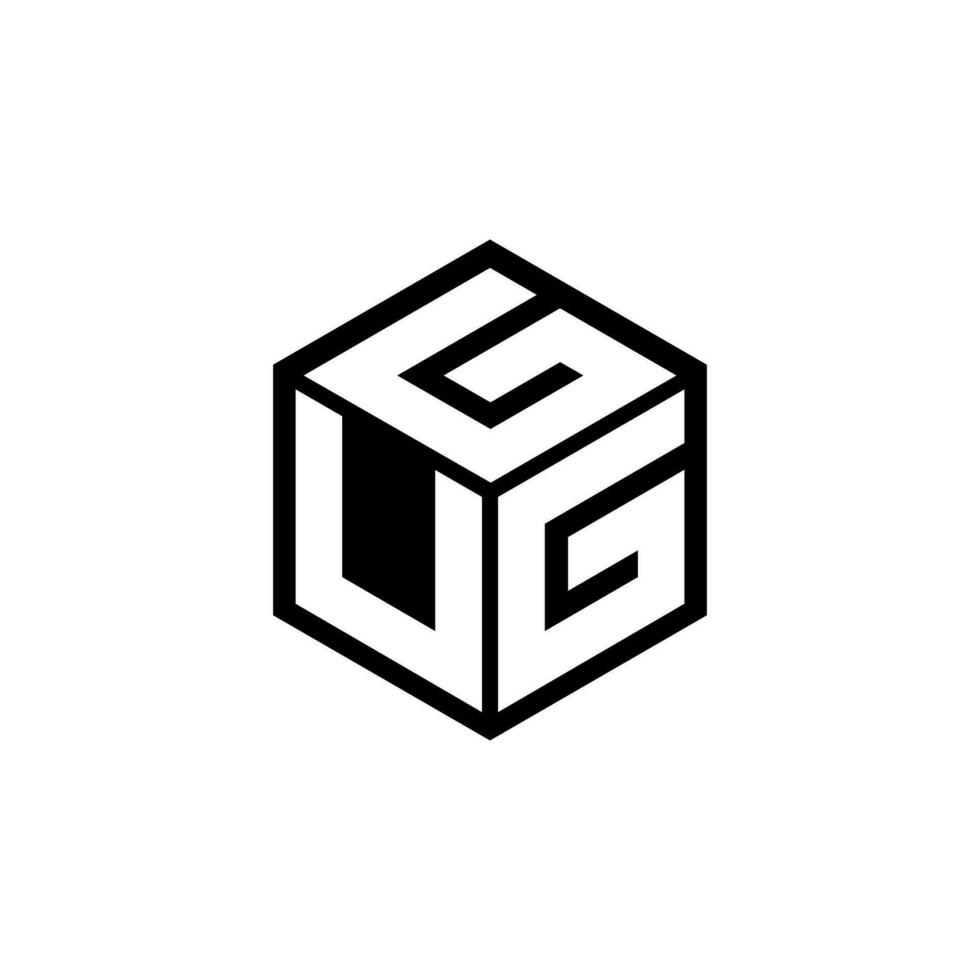 ugg carta logotipo projeto, inspiração para uma único identidade. moderno elegância e criativo Projeto. marca d'água seu sucesso com a impressionante isto logotipo. vetor