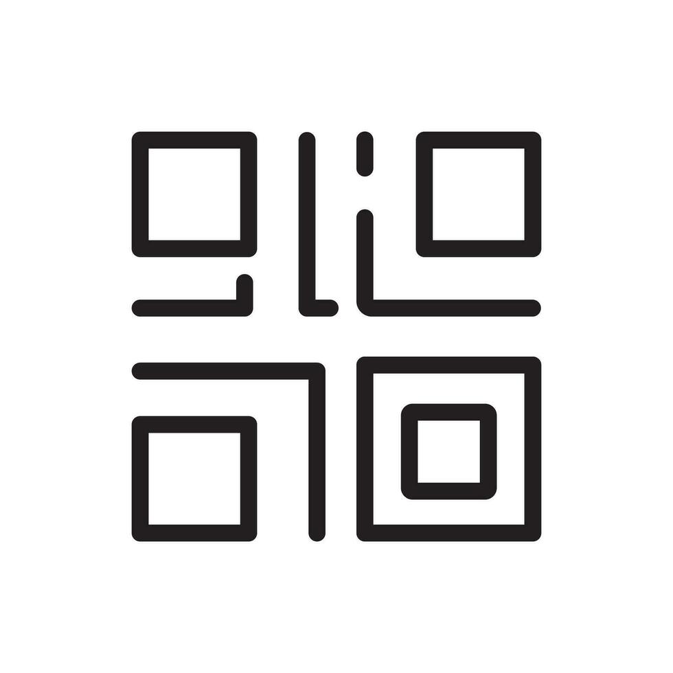 qr código ícone ilustrações vetor gráficos