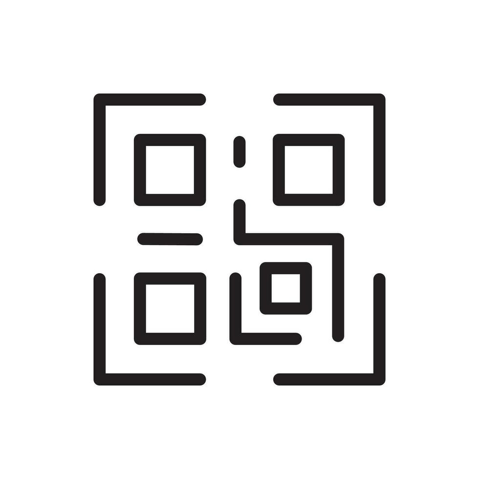 qr código ícone ilustrações vetor gráficos