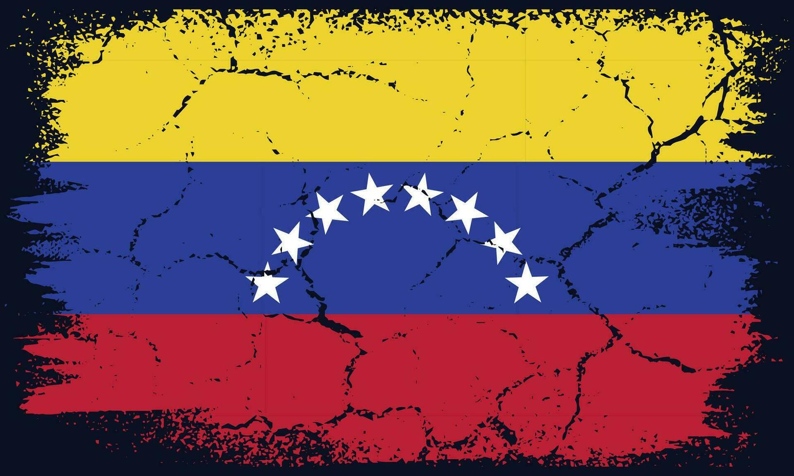livre vetor plano Projeto grunge Venezuela bandeira fundo