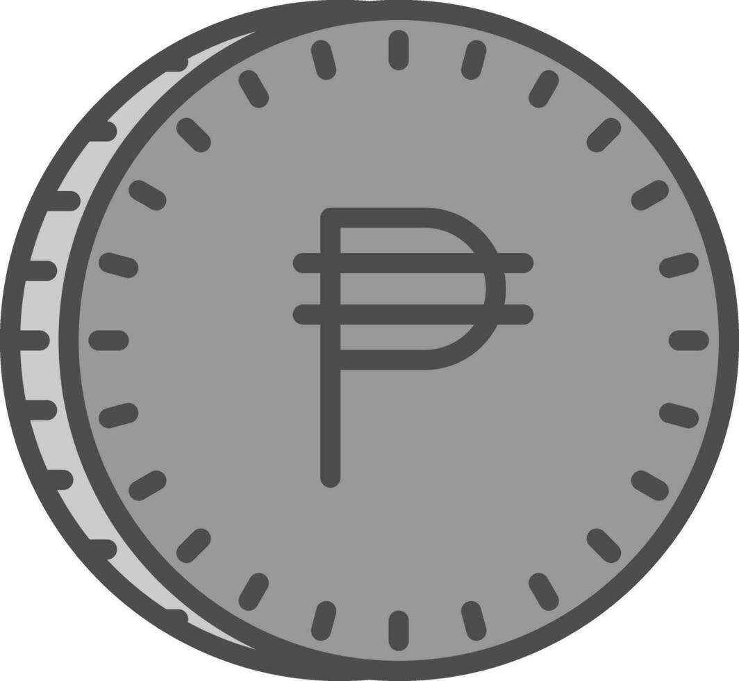 filipino peso vetor ícone Projeto