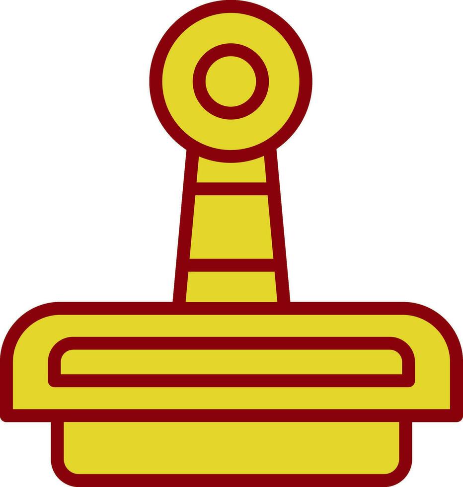 design de ícone de vetor de carimbo de borracha