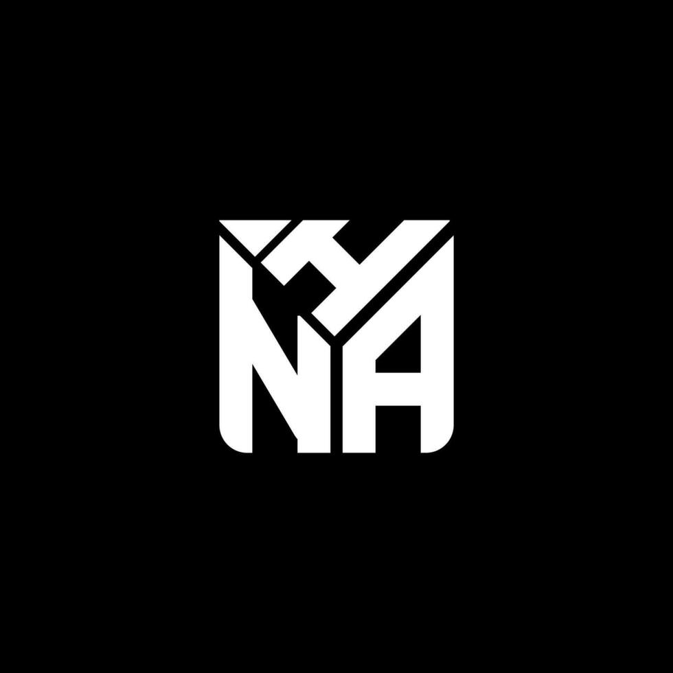 hna carta logotipo vetor projeto, hna simples e moderno logotipo. hna luxuoso alfabeto Projeto