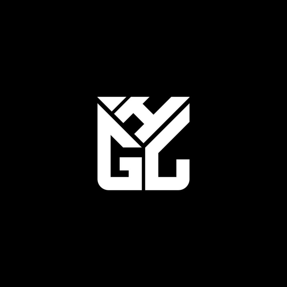 hgl carta logotipo vetor projeto, hgl simples e moderno logotipo. hgl luxuoso alfabeto Projeto