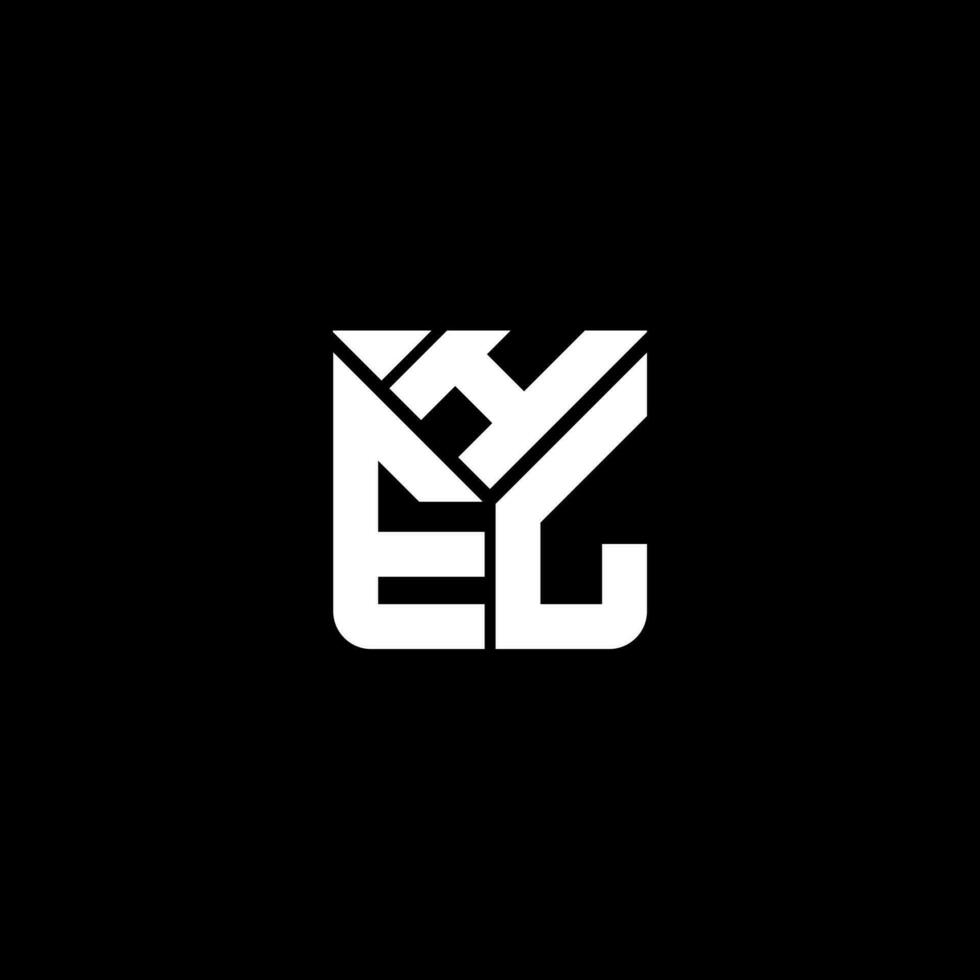 hel carta logotipo vetor projeto, hel simples e moderno logotipo. hel luxuoso alfabeto Projeto