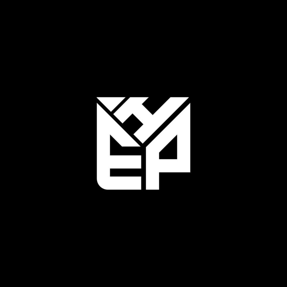 hep carta logotipo vetor projeto, hep simples e moderno logotipo. hep luxuoso alfabeto Projeto