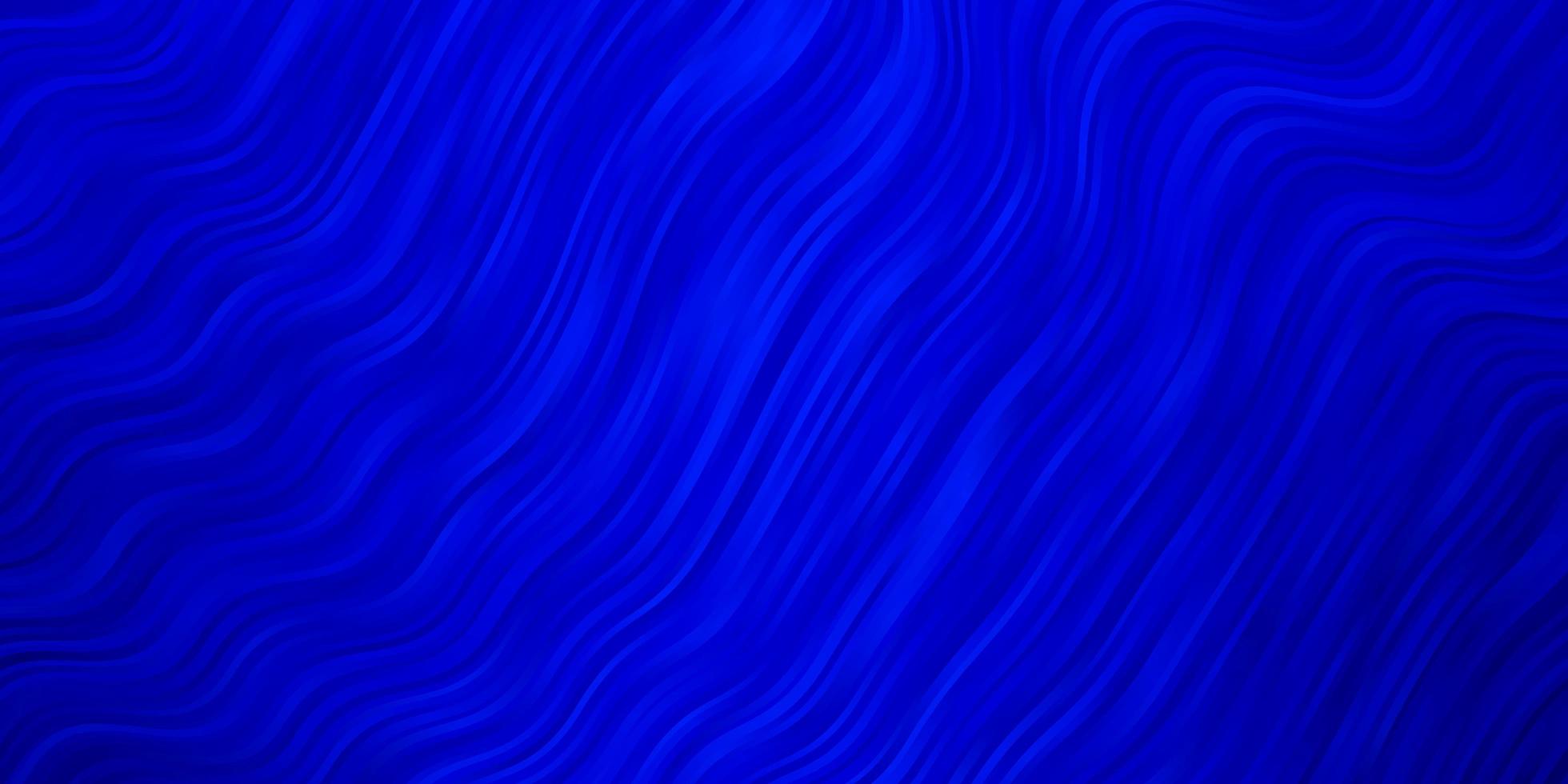 textura vector azul claro com curvas.