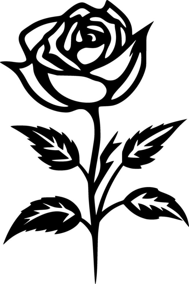 rosa - minimalista e plano logotipo - vetor ilustração