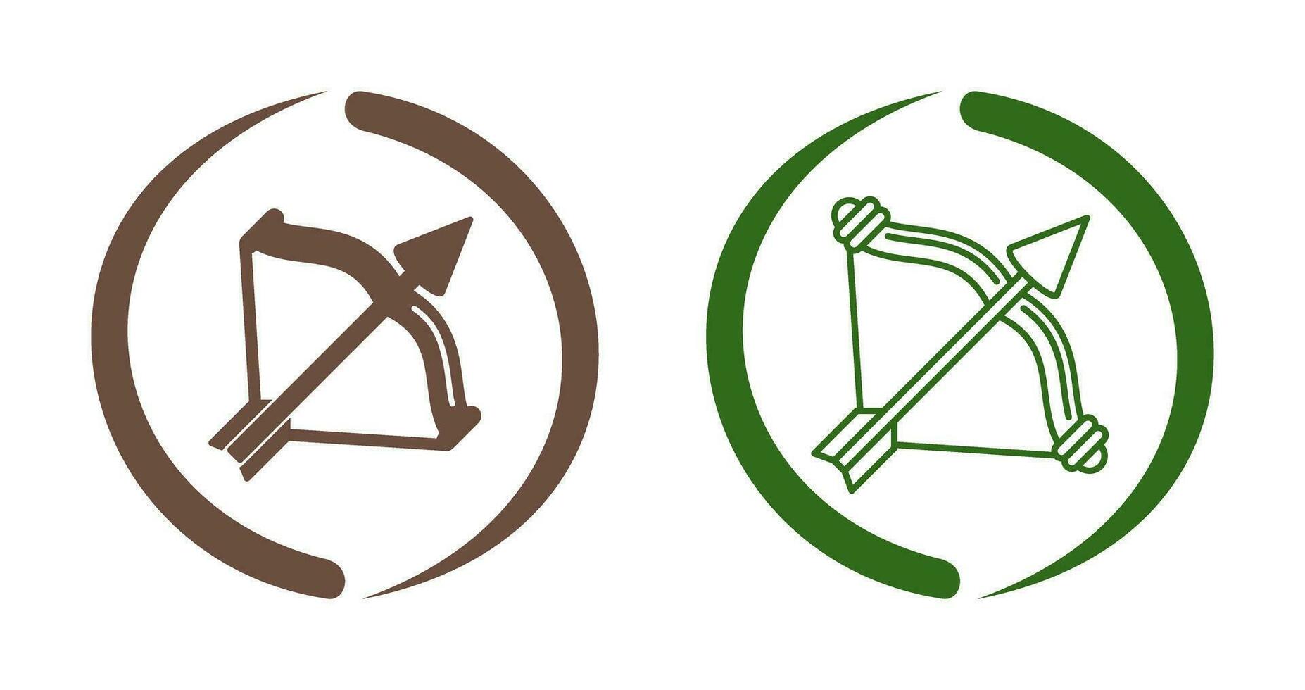ícone de vetor de arco