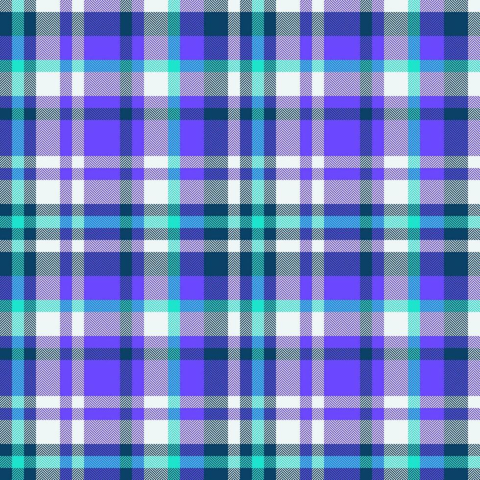 tecido Verifica padronizar do tartan textura fundo com uma vetor xadrez têxtil desatado.