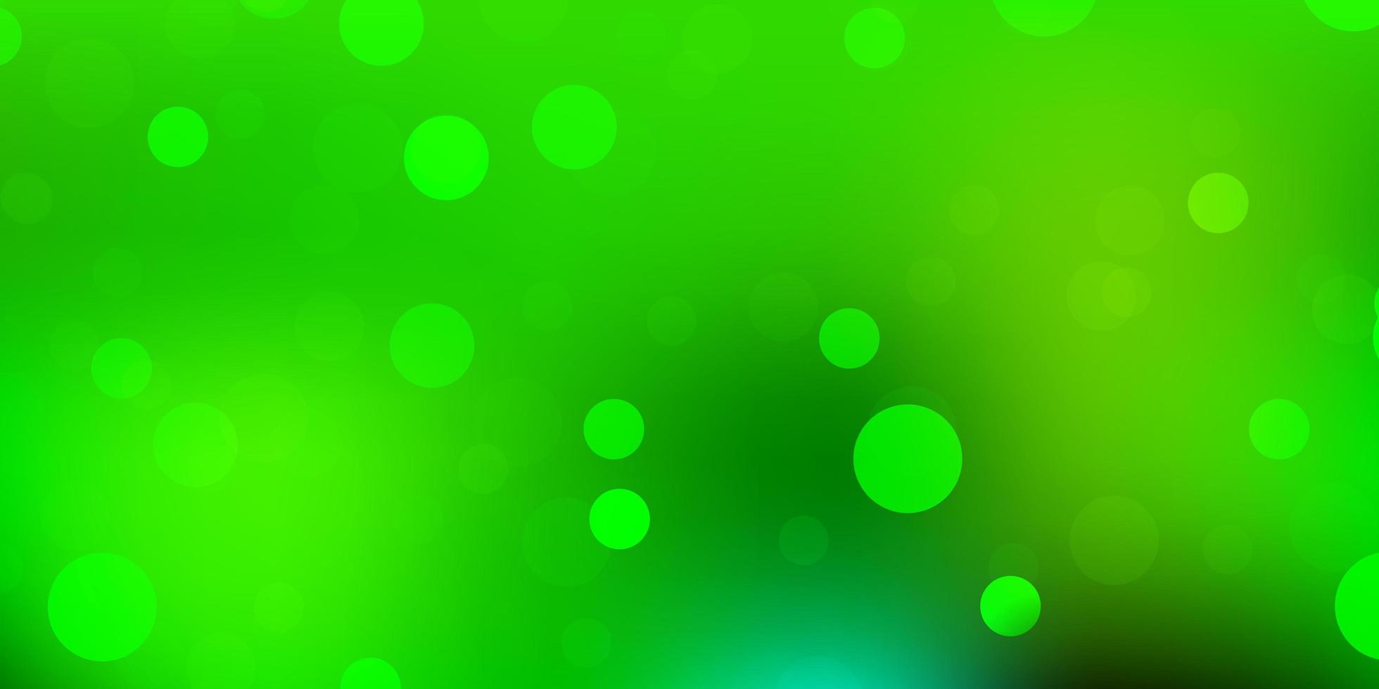 fundo vector verde e amarelo claro com formas aleatórias