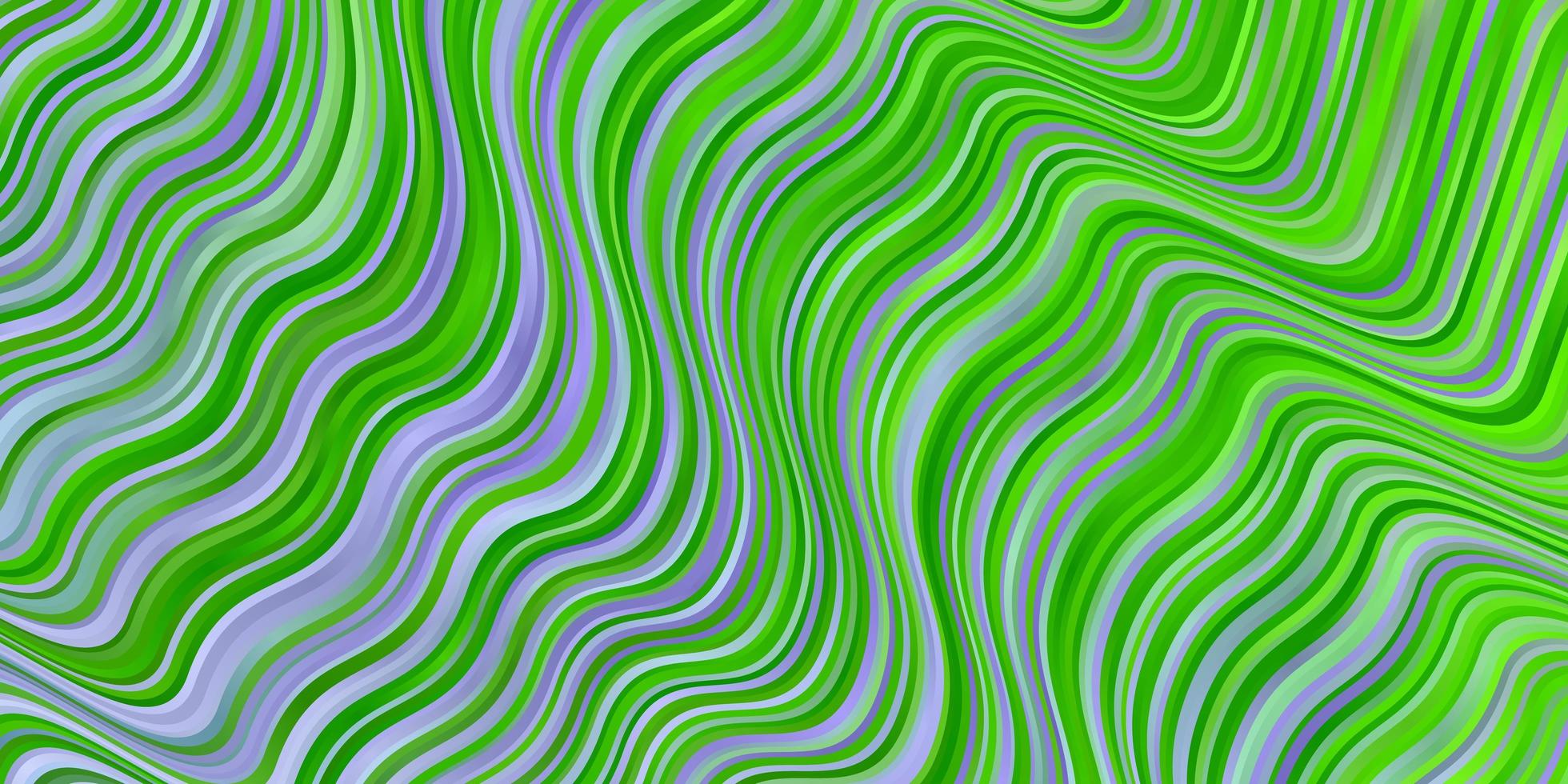 fundo vector rosa claro, verde com arcos.