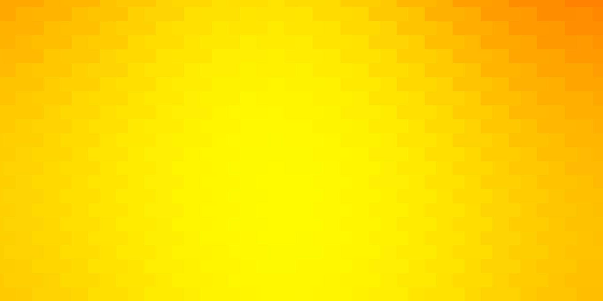 textura vector laranja claro em estilo retangular.