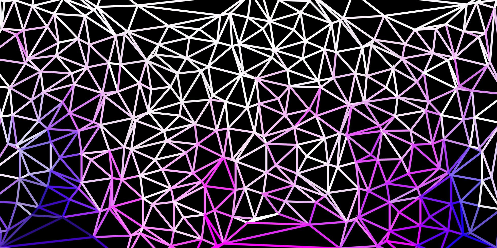 textura de triângulo poli vetor roxo e rosa claro.