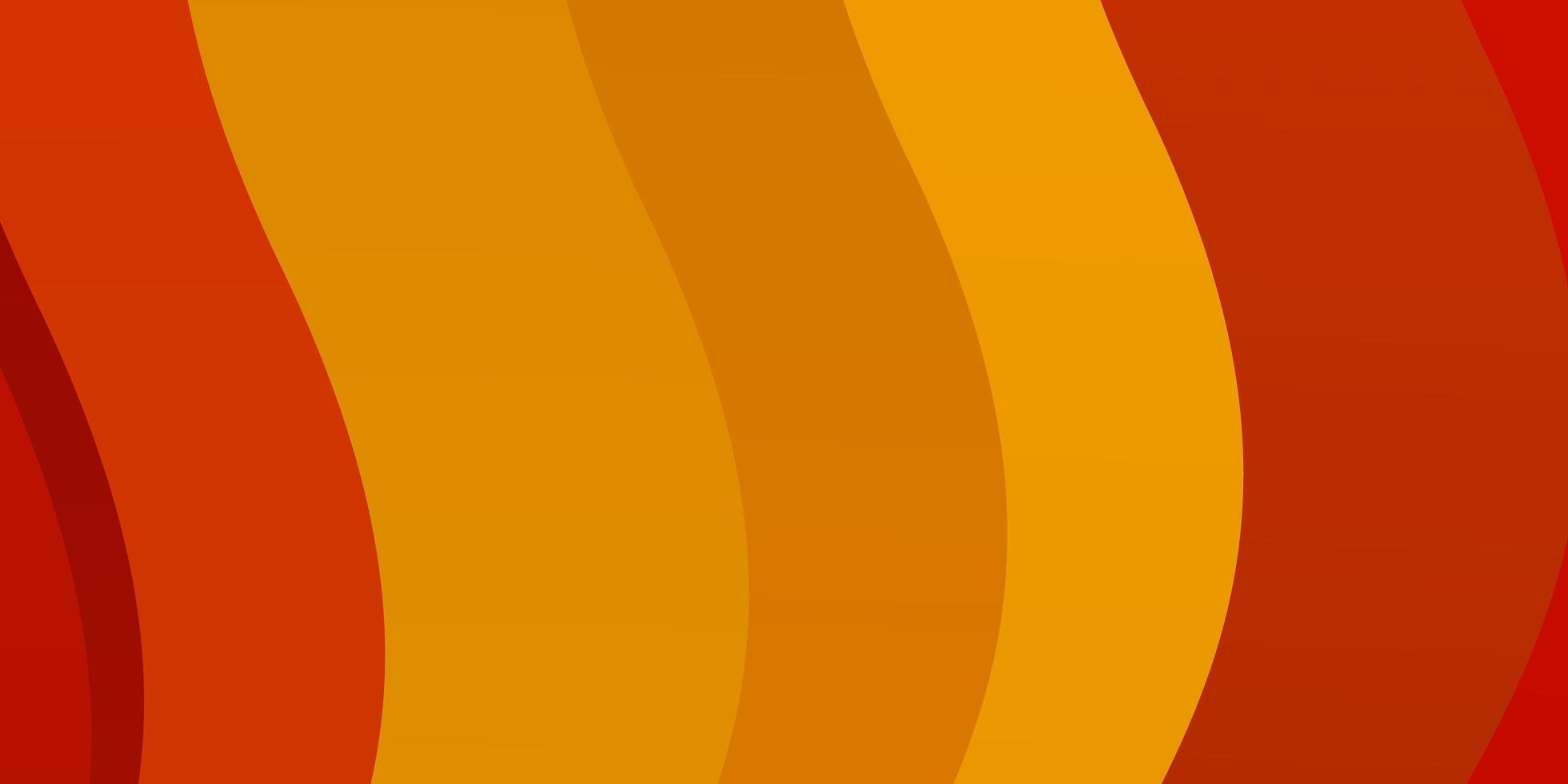 layout de vetor de laranja escuro com linhas irônicas.