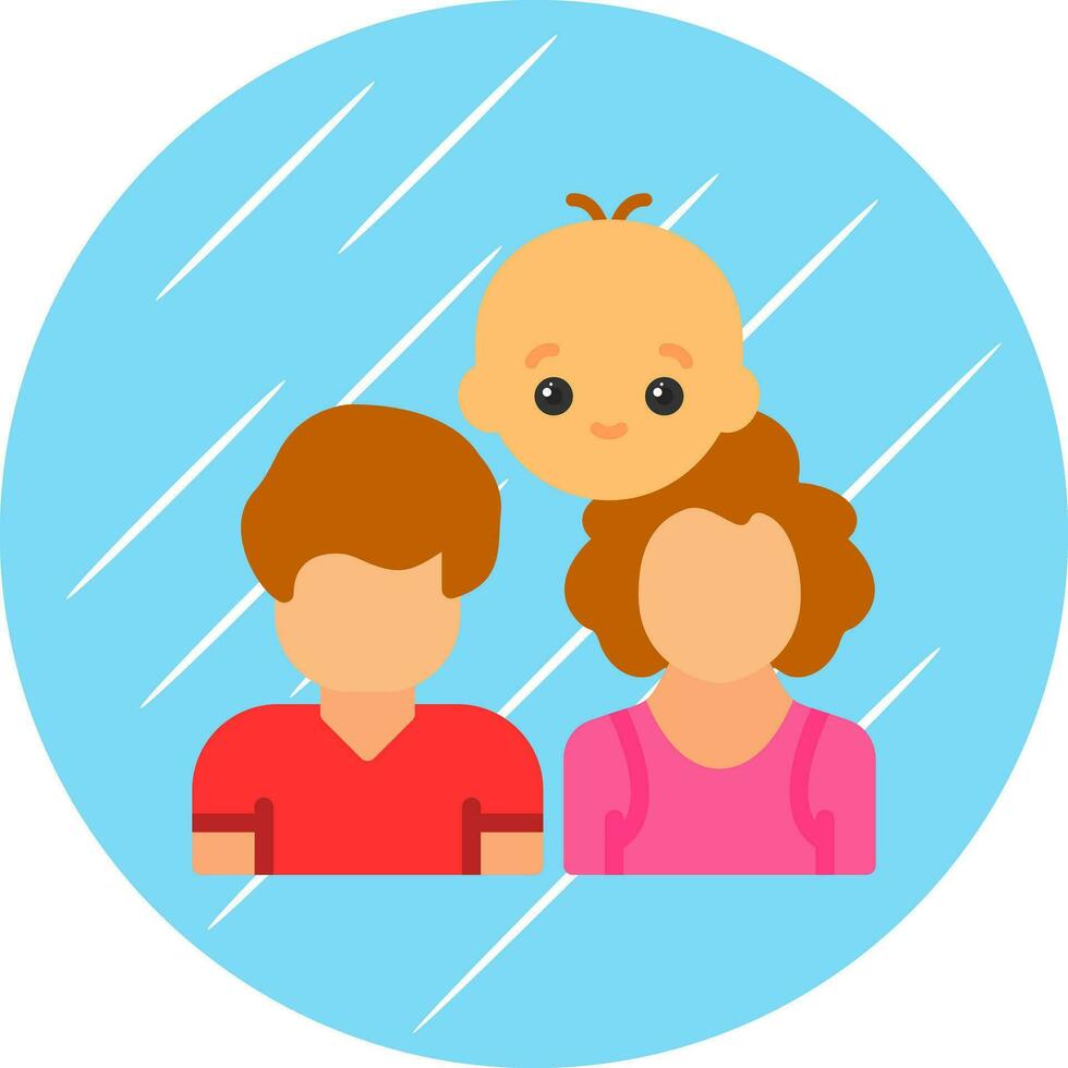 design de ícone de vetor de família