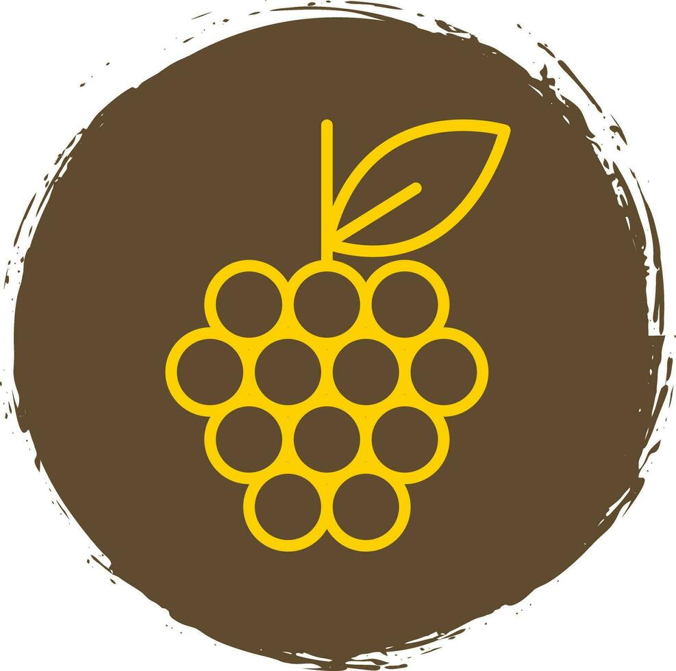 design de ícone de vetor de uvas