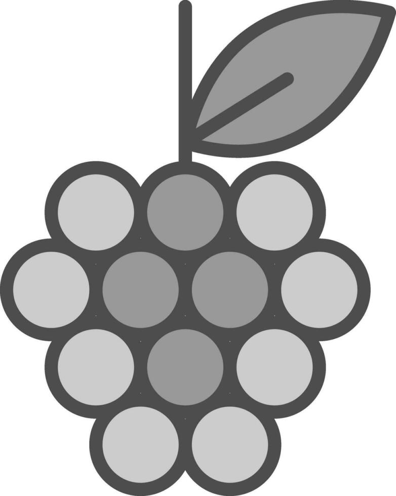 design de ícone de vetor de uvas