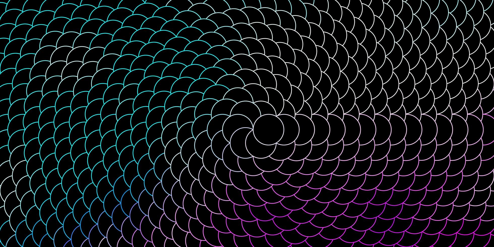 fundo vector rosa escuro, azul com círculos.