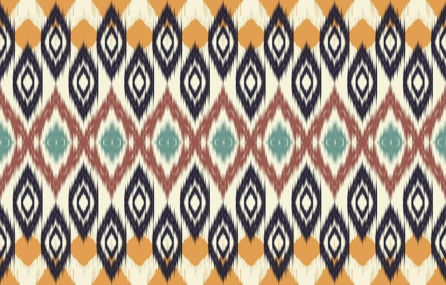 étnico abstrato ikat arte. asteca enfeite imprimir. geométrico étnico padronizar desatado cor oriental. Projeto para fundo ,cortina, tapete, papel de parede, roupas, invólucro, batik, vetor ilustração.