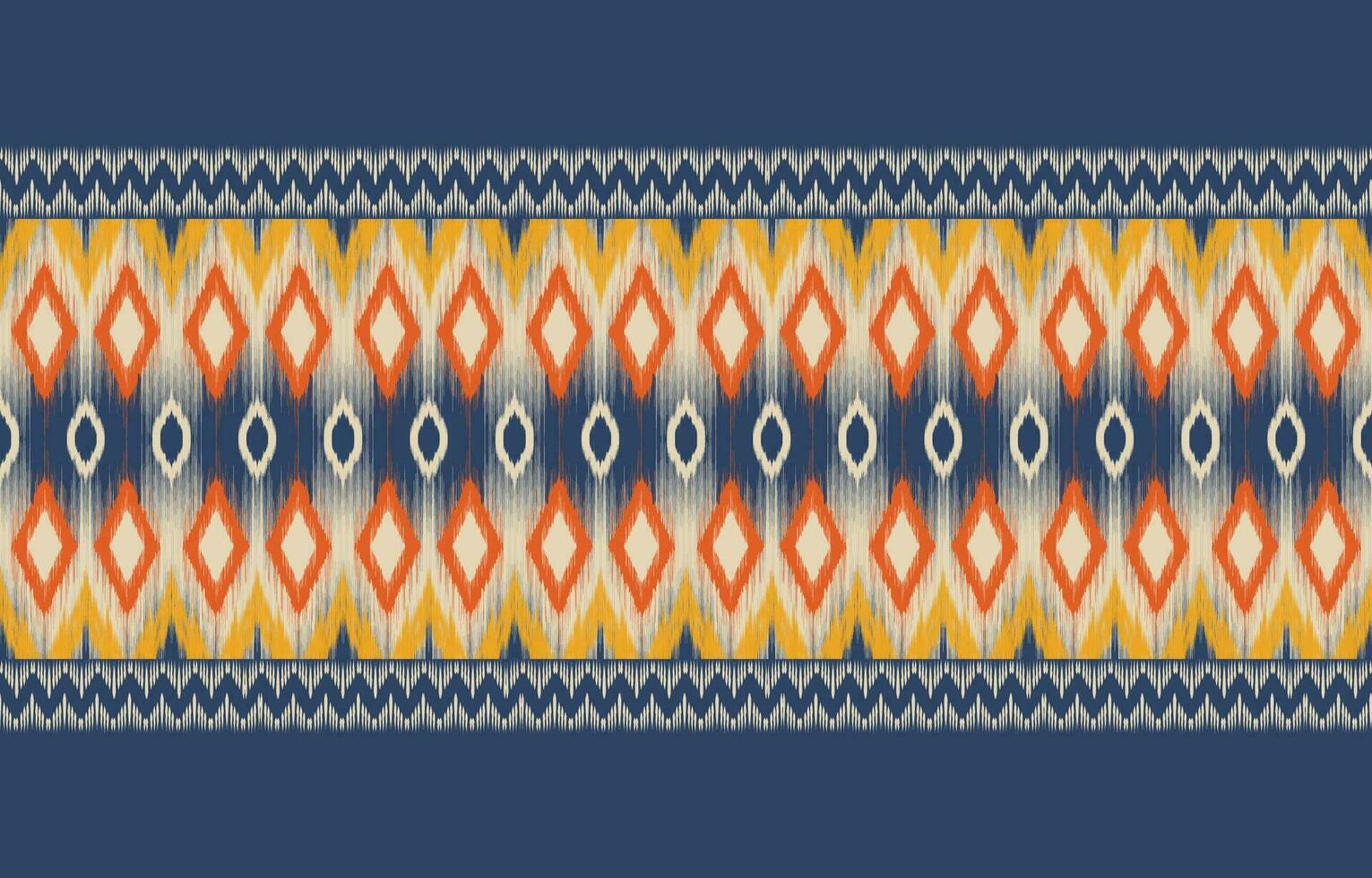 étnico abstrato ikat arte. asteca enfeite imprimir. geométrico étnico padronizar desatado cor oriental. Projeto para fundo ,cortina, tapete, papel de parede, roupas, invólucro, batik, vetor ilustração.