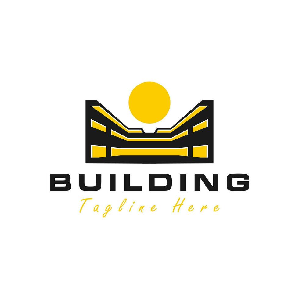 construção ilustração logotipo Projeto vetor