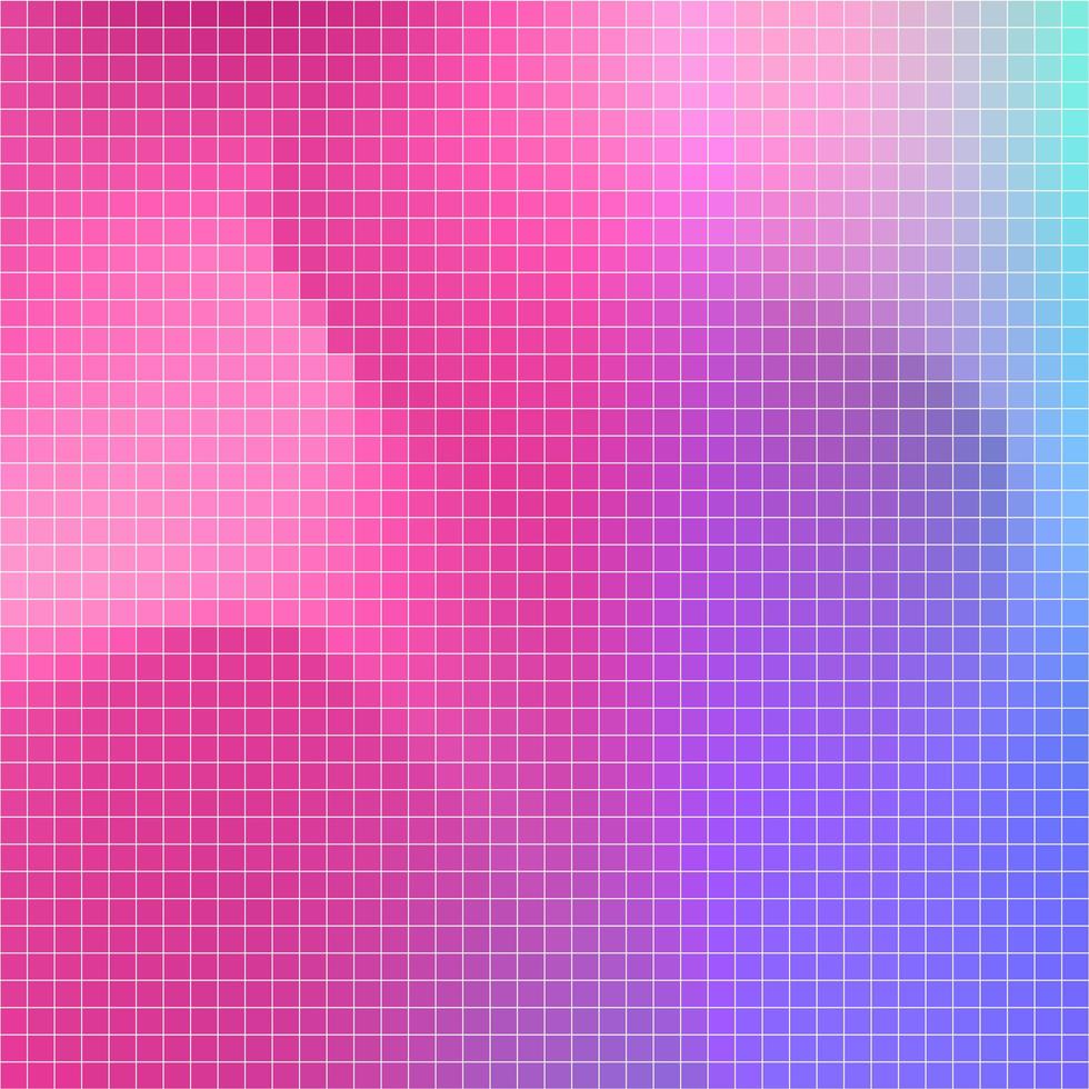 fundo de mosaico de pixel quadrado abstrato vetor