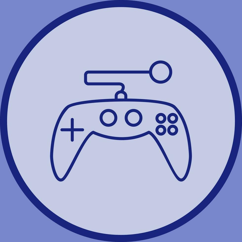 ícone exclusivo de vetor de controle de jogos
