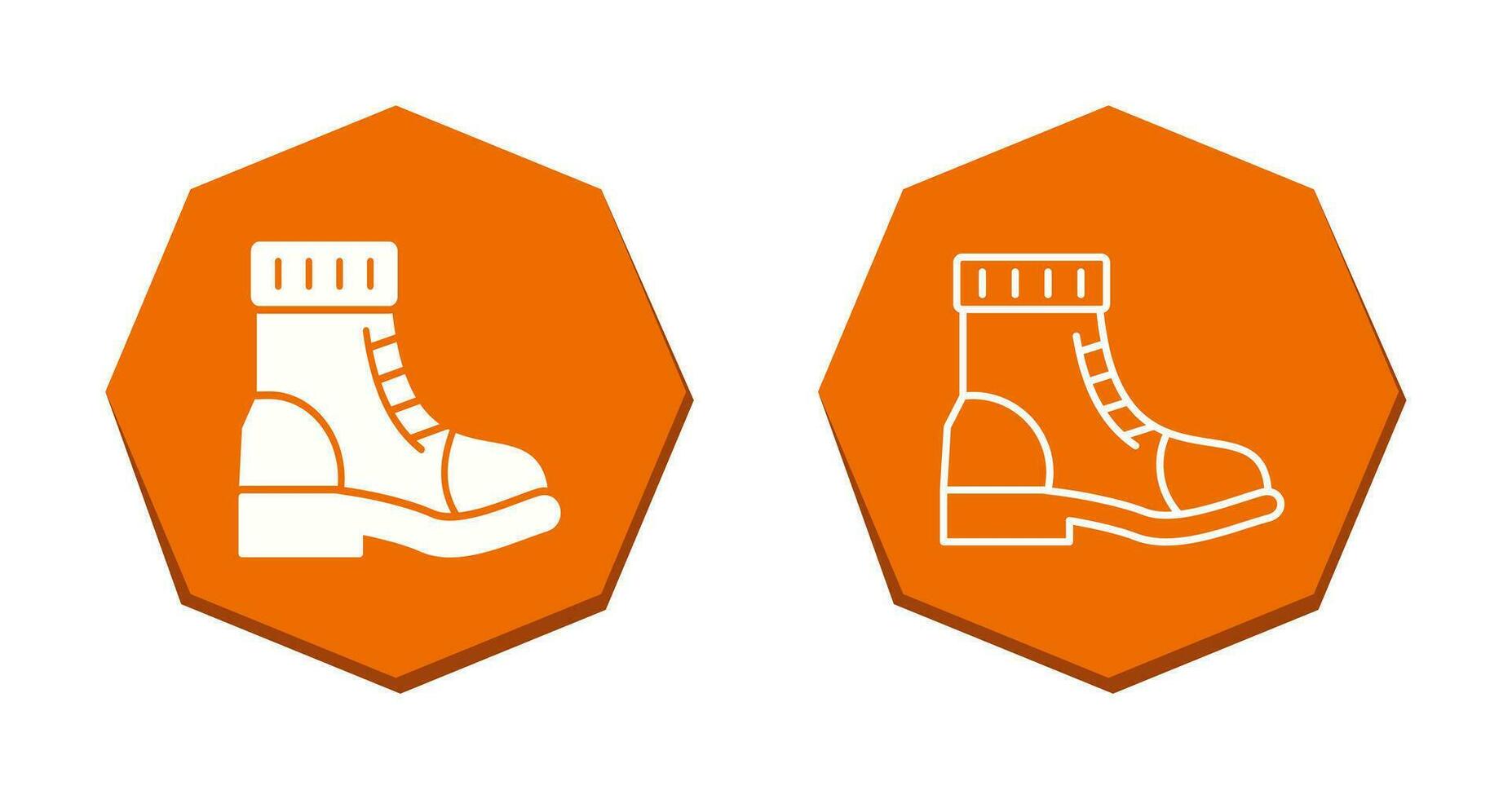 ícone de vetor de botas