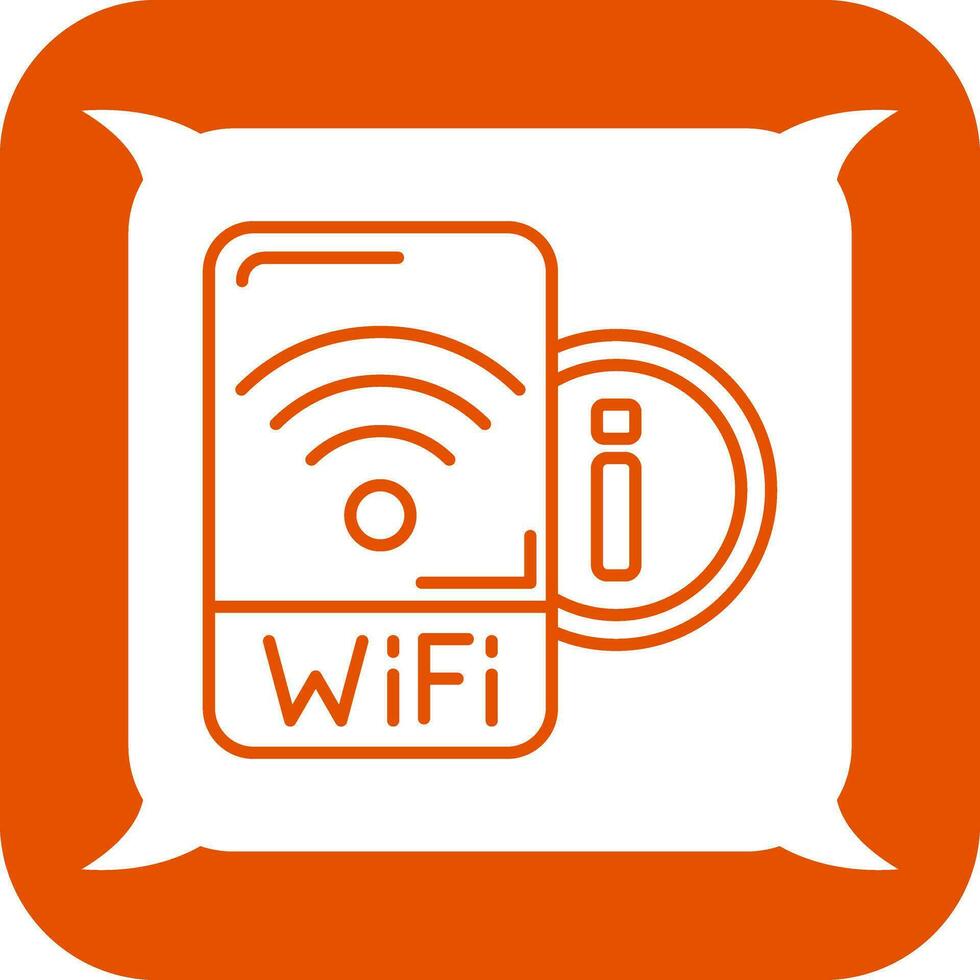 ícone de vetor de sinal wifi