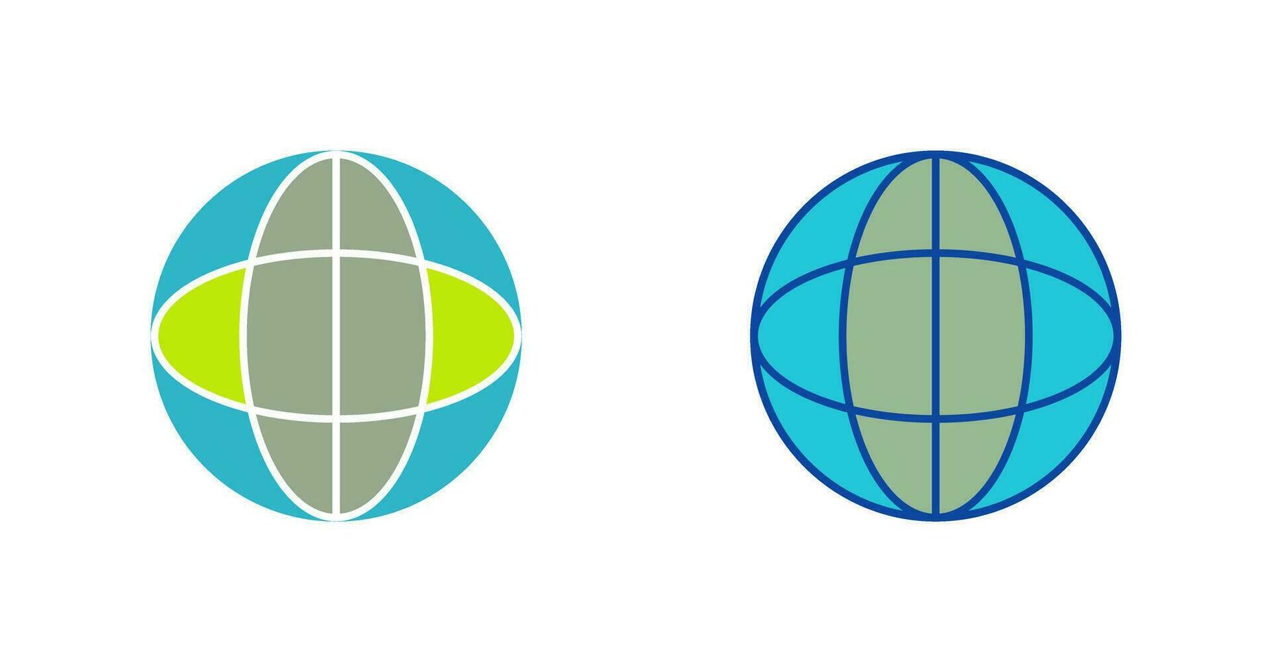 ícone de vetor de globo exclusivo