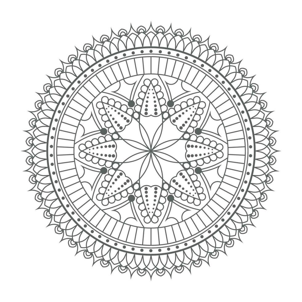 vetor linear mandala