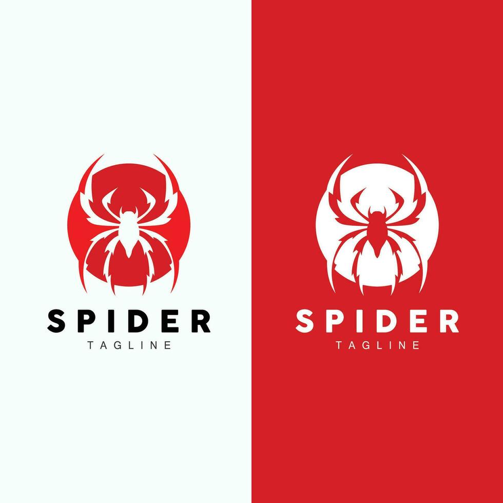 aranha logotipo vetor símbolo ilustração Projeto