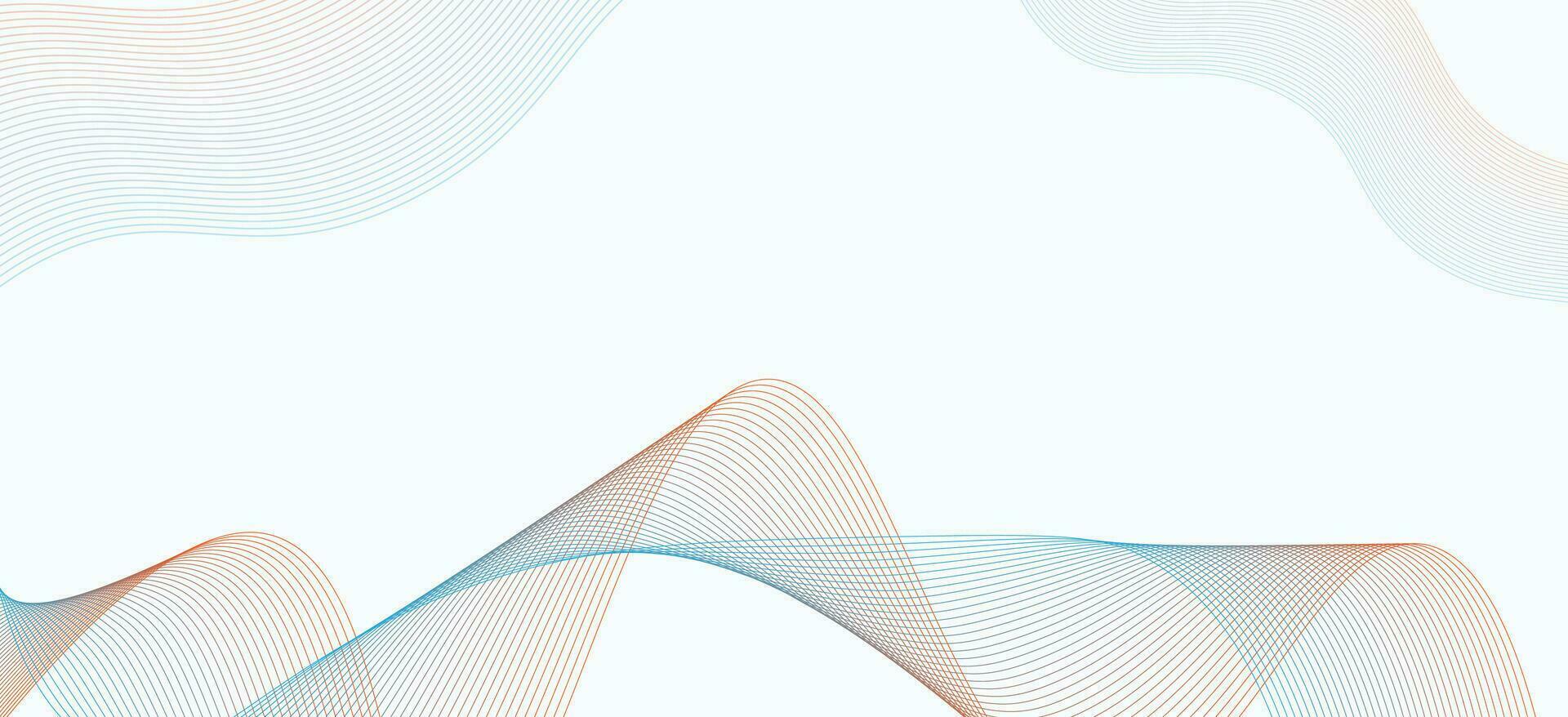 abstrato, elemento de onda de linha, papel de parede de equalizador de espectro de som, ilustração de tecnologia de partículas futurista vetorial. vetor