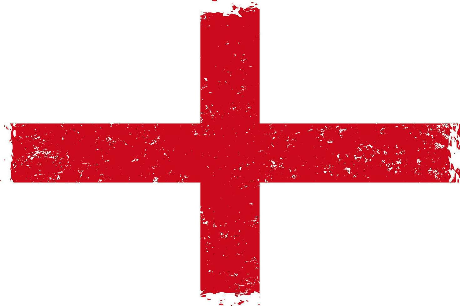 Inglaterra bandeira grunge angustiado estilo vetor