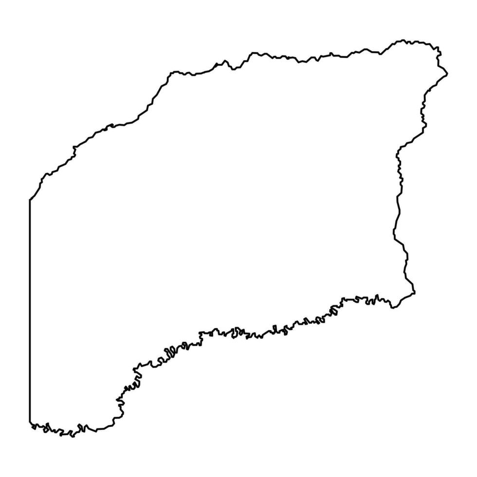 vichada departamento mapa, administrativo divisão do Colômbia. vetor