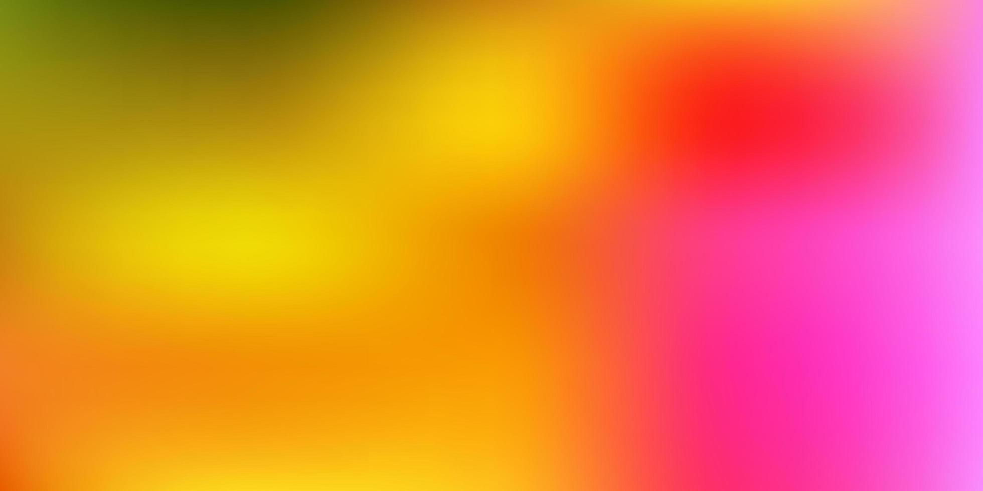 modelo de desfoque de luz multicolor vetor. vetor