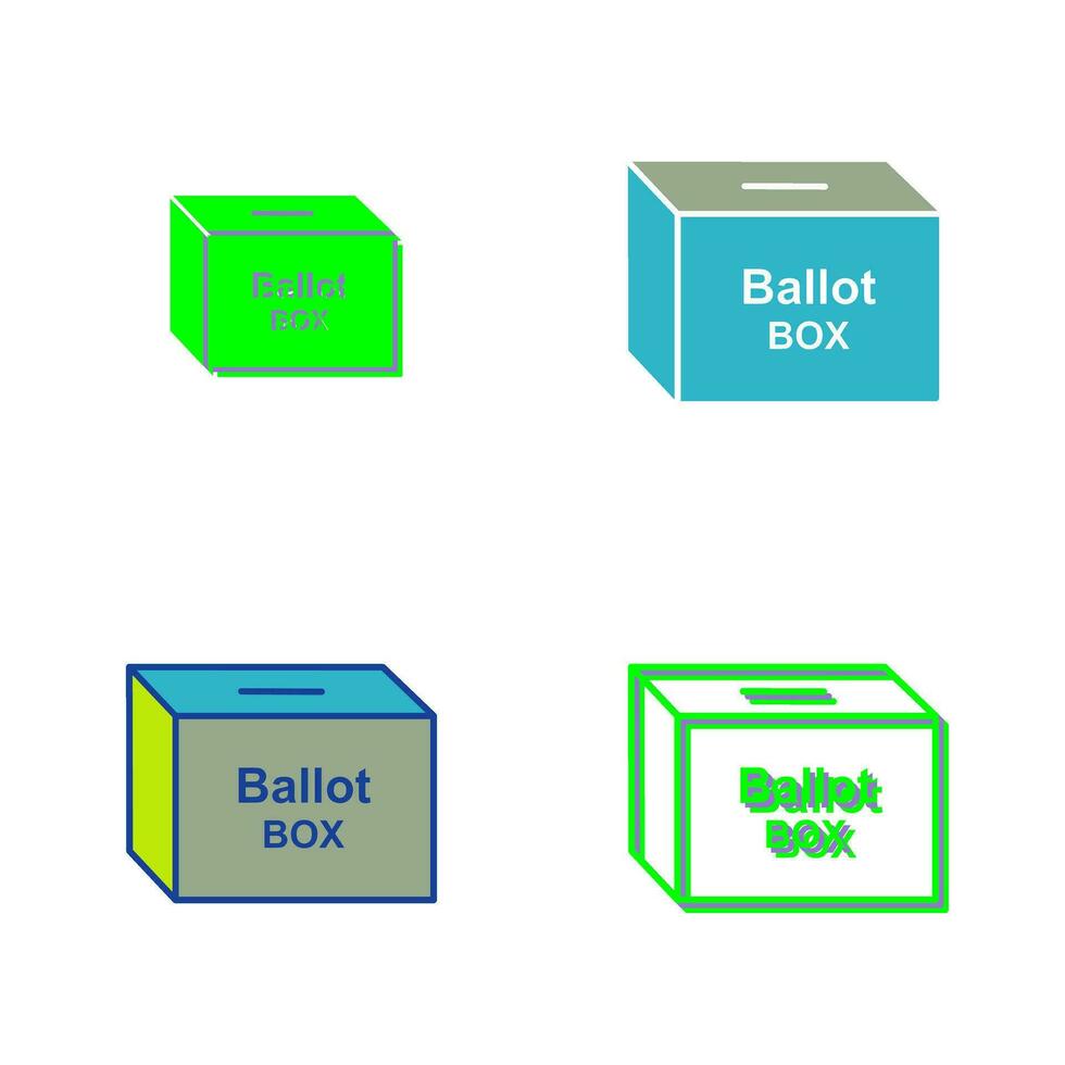 ícone de vetor de urnas