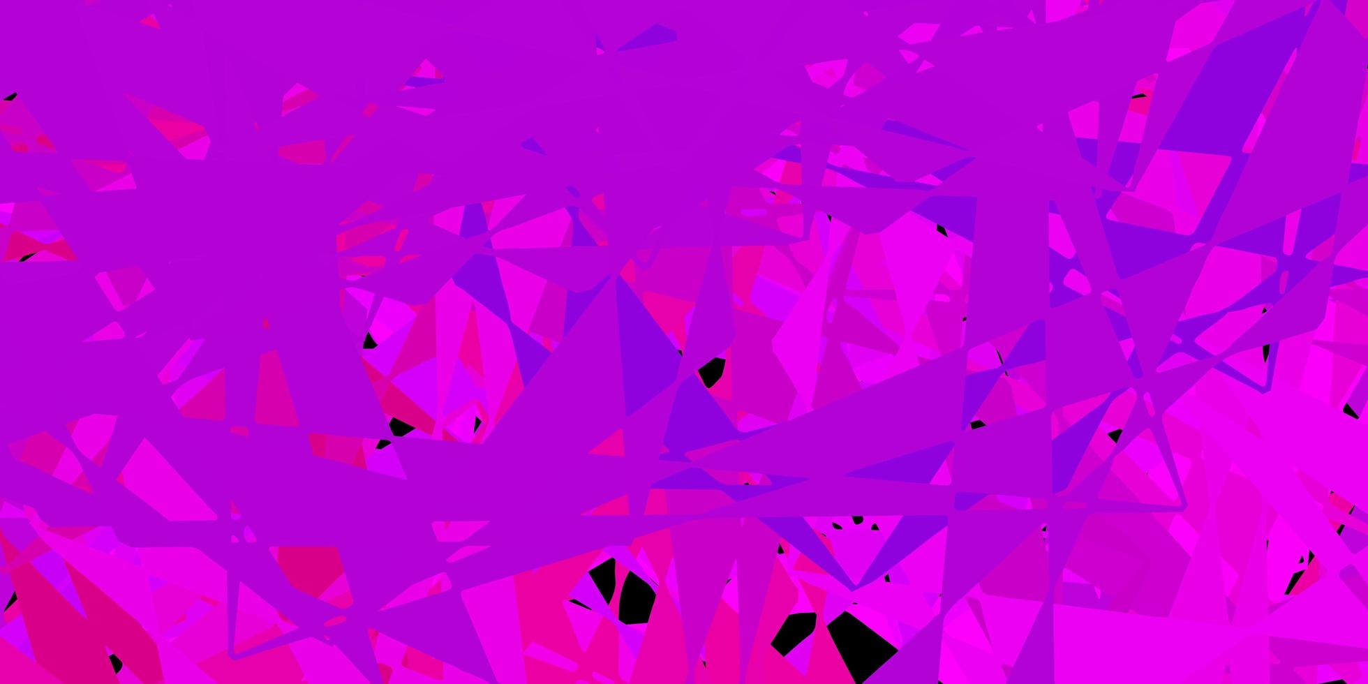 padrão de vetor rosa escuro com formas poligonais.