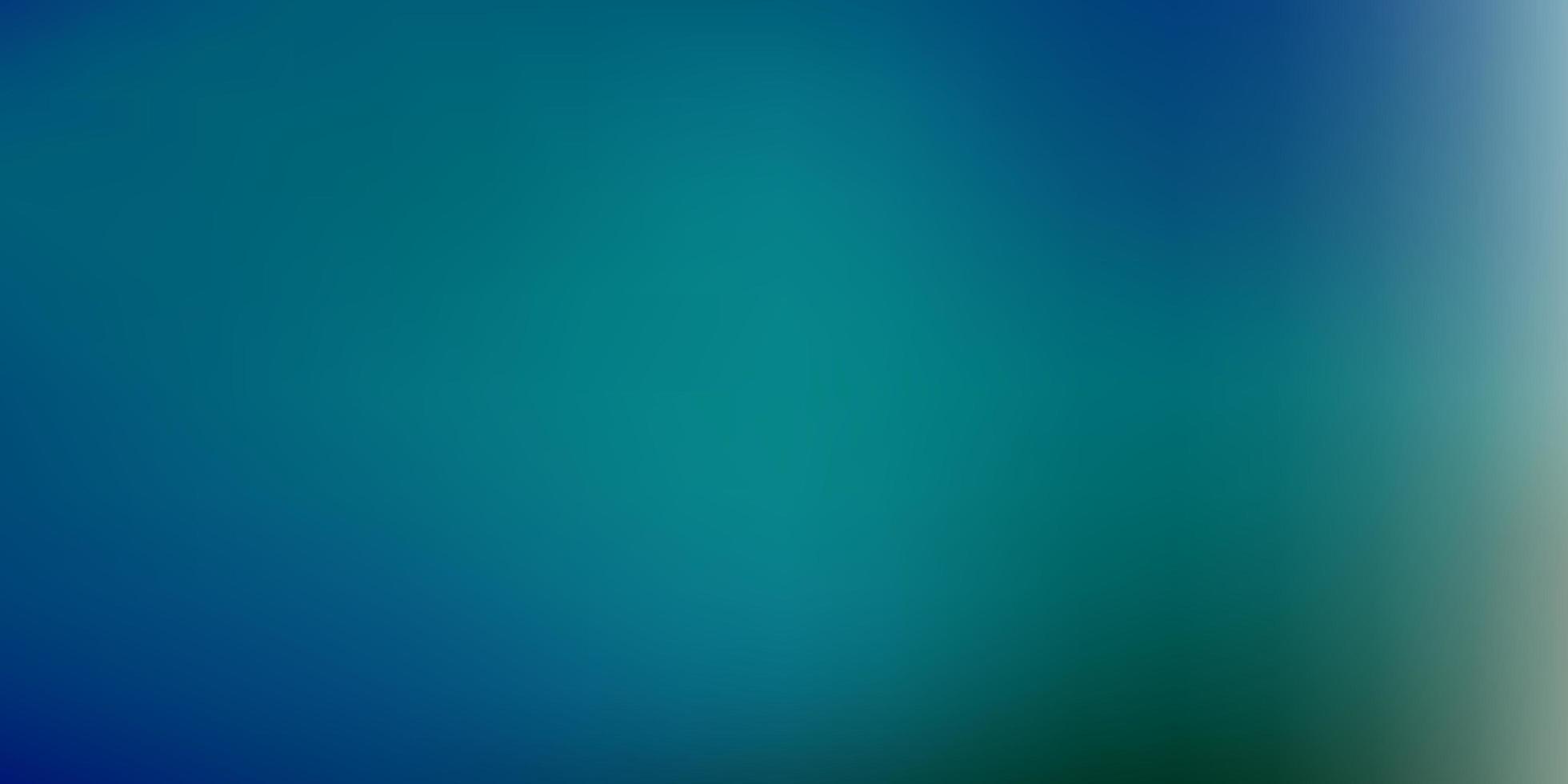 modelo de desfoque gradiente de vetor azul claro e verde.