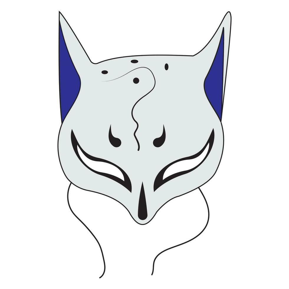 mascarado ninja mascote logotipo Projeto. anbu ninja vetor ilustração. logotipo ilustração para mascote ou símbolo e identidade, emblema Esportes ou e-sports jogos equipe