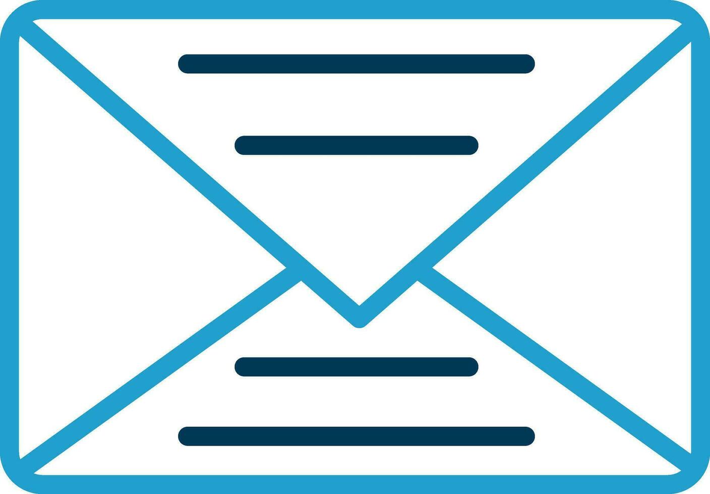 design de ícone de vetor de envelope