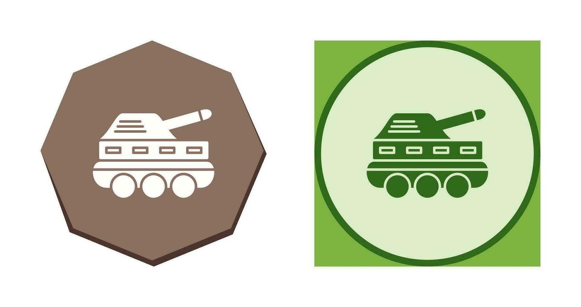 ícone de vetor de tanque de infantaria